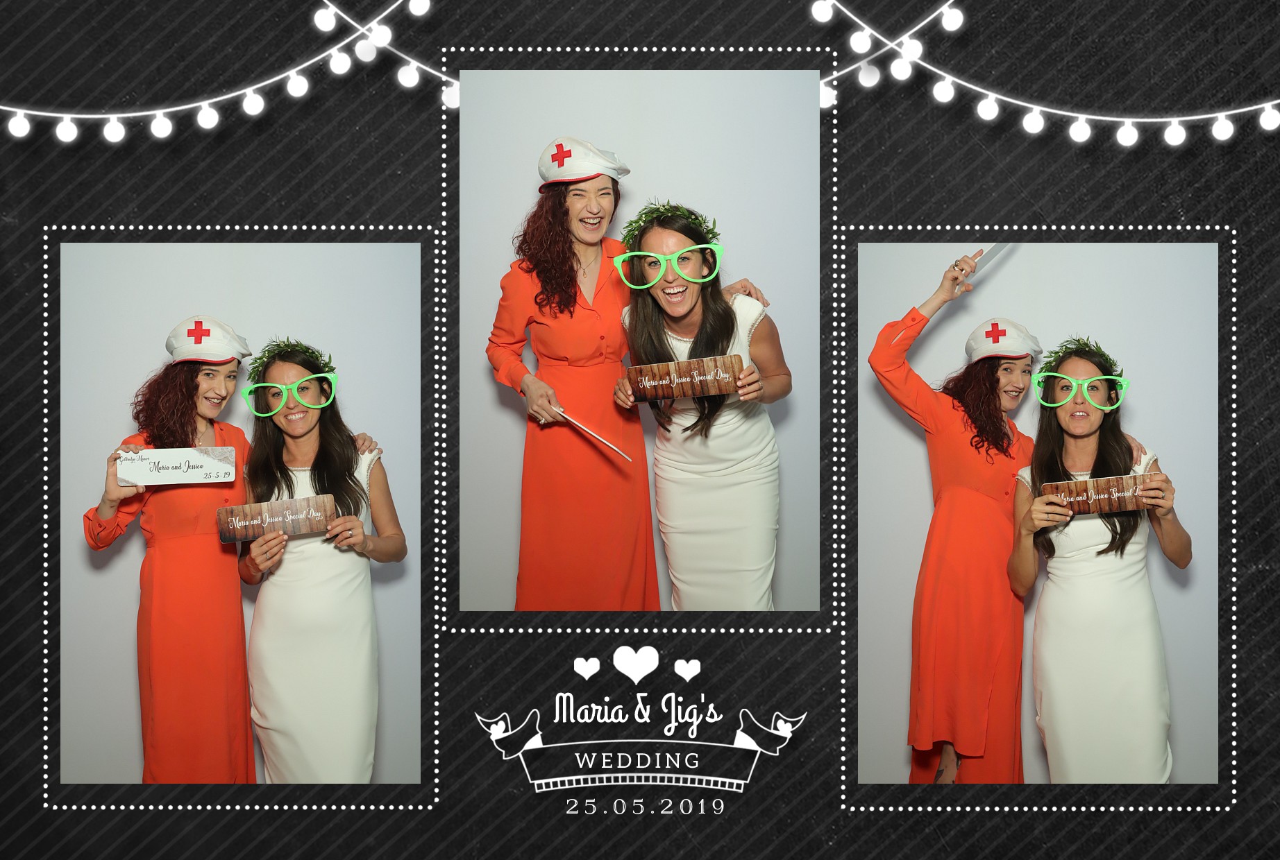 Maria and Jessica's Wedding | View more photos from the event at gallery.myphotoboothexperience.co.uk/u/MyPhotoBoothExperienceLtd/Maria-and-Jessicas-Wedding
